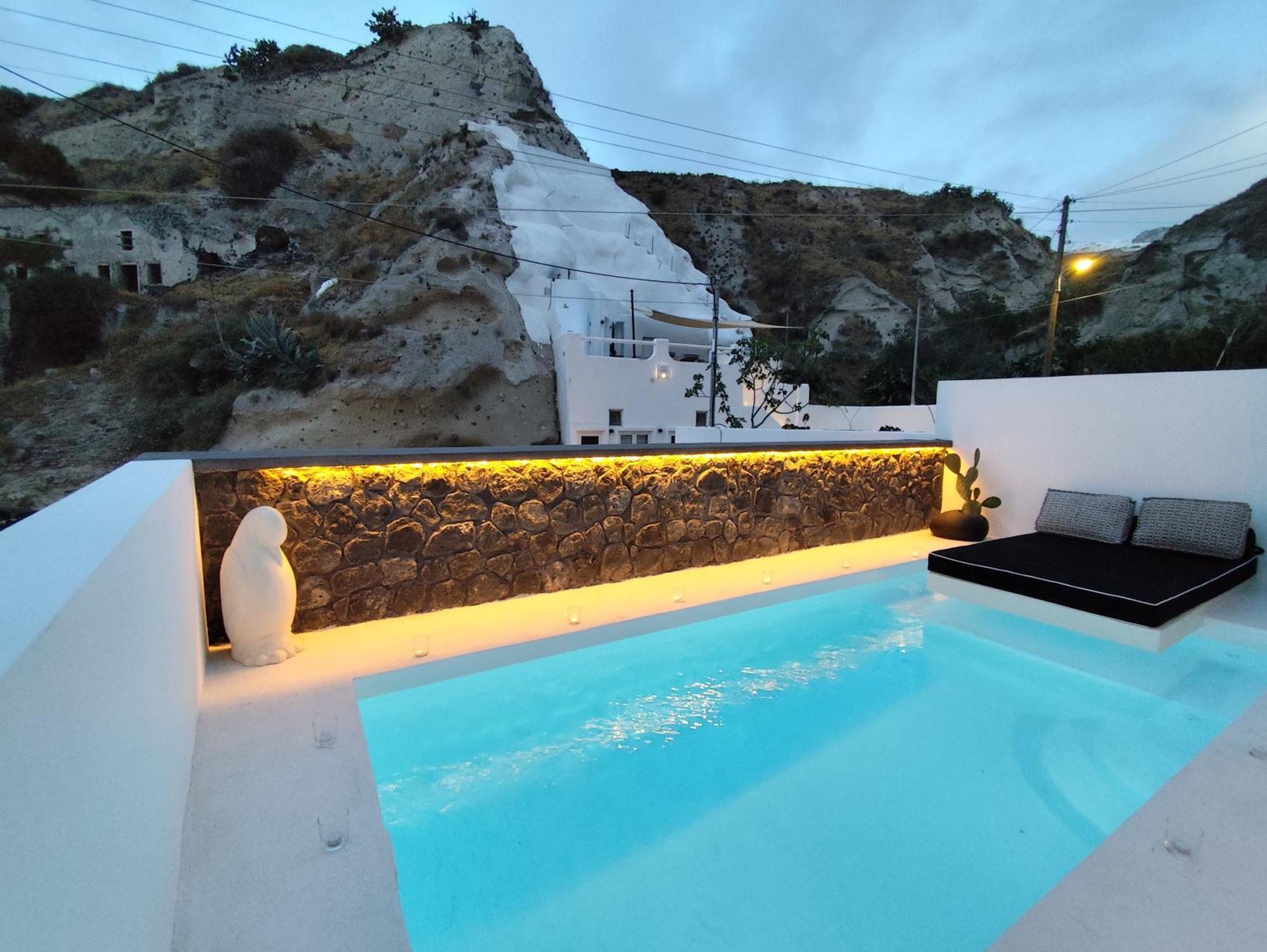 The Magic Luxury Cave Suites Vóthon 외부 사진