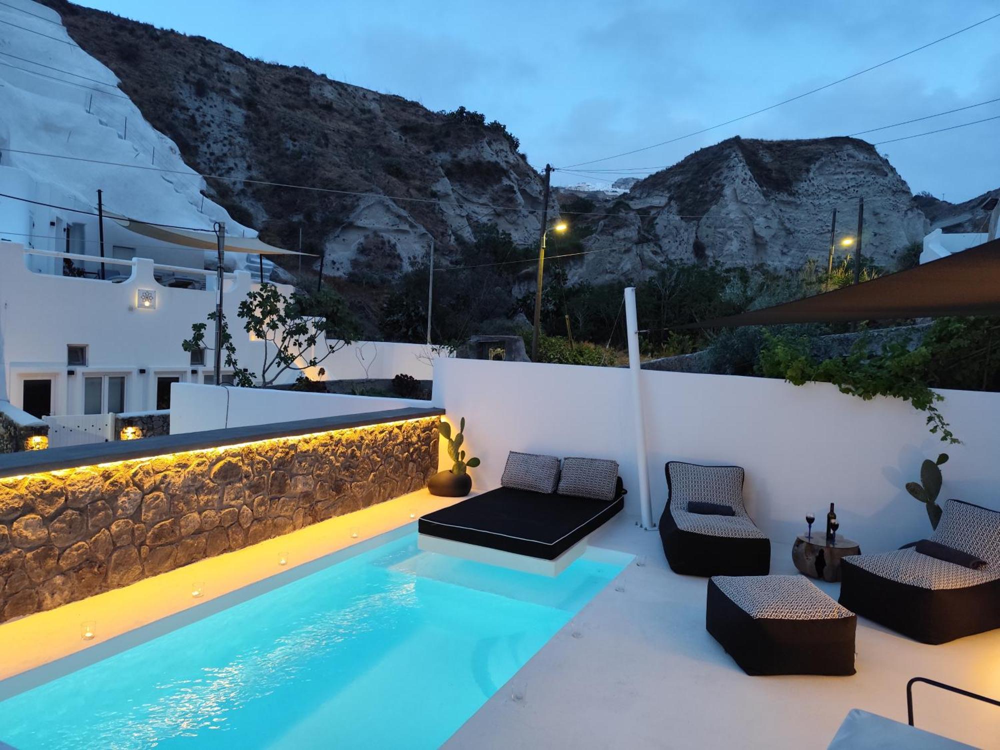 The Magic Luxury Cave Suites Vóthon 외부 사진